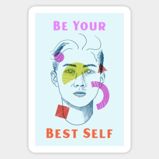 LGBTQ Identity: Be Your Best Self Sticker